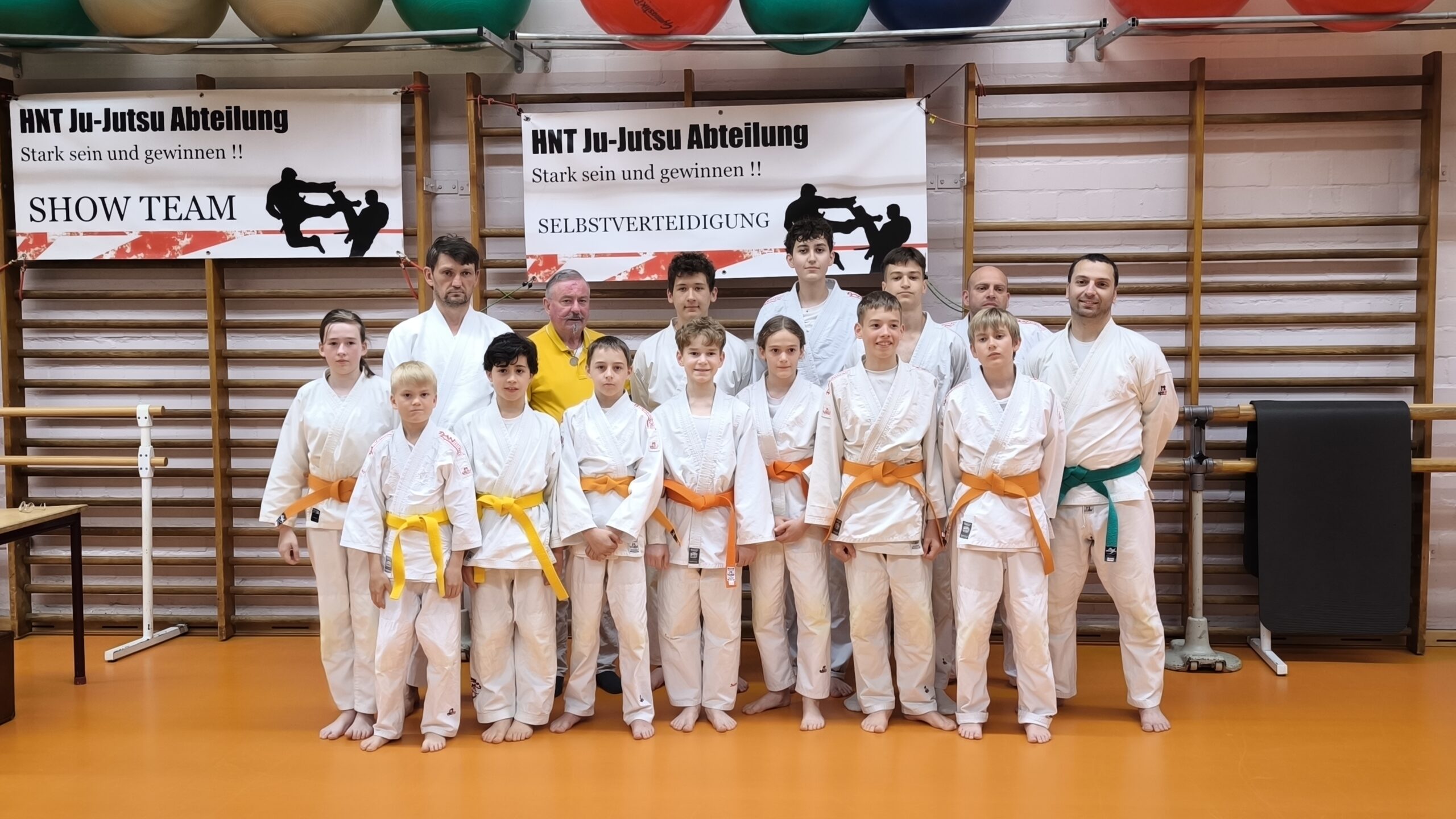 Erfolgreicher Prüfungsabend bei der HNT Ju-Jutsu-Abteilung